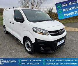 VAUXHALL VIVARO 2022 VAUXHALL VIVARO (22) LWB 3100 2.0 145 BHP DYNAMIC EURO 6 ULEZ PANEL VAN DIESEL MANUAL