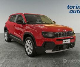 JEEP AVENGER JEEP AVENGER 1.2 TURBO 100 CV MHEV ALTITUDE