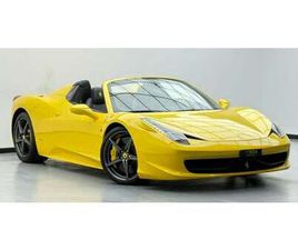 FERRARI 458 ITALIA SPIDER FERRARI 458 SPIDER 2012 FERRARI 458 SPIDER ,AL TAYER SERVICE HISTORY ,EXCELLENT CONDITION ,GCC SPECS