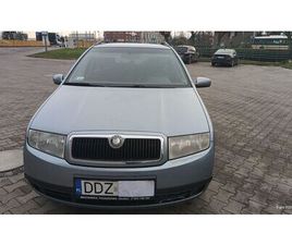 SKODA FABIA I KOMBI 1.4 Z GAZEM LPG 2003ROK GAZ WAZNY 9 LAT PT 12/2026 BIELAWA • OLX.PL