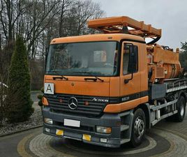 MERCEDES ACTROS MERCEDES ACTROS 1831 / WUKO / ASENIZACYJNY / DO CZYSZCZENIA KANALIZACJI SKĘPE
