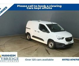 VAUXHALL COMBO 2019 VAUXHALL COMBO 1.6CDTI EDITION 2300 (100PS)(EU6) L1H1 PANEL