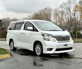 USED 2009 TOYOTA VELLFIRE 2.4 AWD RIGHT-HAND-DRIVE 6-PASSENGER VAN