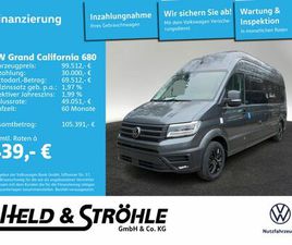 VOLKSWAGEN GRAND CALIFORNIA VOLKSWAGEN GRAND CALIFORNIA 680 AKTION! ALLRAD, DACHKLIMA