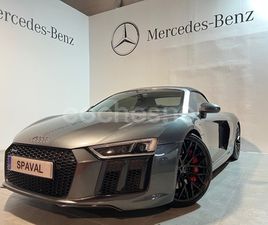 AUDI R8 SPYDER CERTIFICACIÓN DEL VEHÍCULO