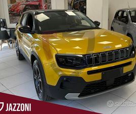 JEEP AVENGER JEEP AVENGER 1.2 TURBO 100 CV SUMMIT