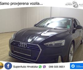 AUDI A5 SPORTBACK 45 TDI QUATTRO AUT. ADVANCED 231 KS, LED+KAM+PARK, 2020 GOD.