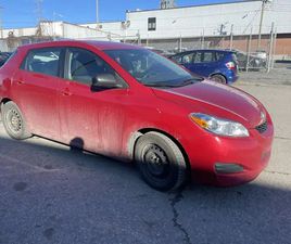 TOYOTA MATRIX TOYOTA MATRIX 2013 1.8L