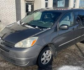 TOYOTA SIENNA 2004 TOYOTA SIENNA 4DR CE 7-PASSENGER ALLOYS