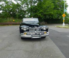1947 LINCOLN CONTINENTAL CABRIOLET V12 – FRESHLY RESTORED