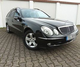 MERCEDES CLASSE E BREAK E 320 MERCEDES-BENZ E 320 4MATIC T AVANTGARDE 2. HAND, SCHECKHEFT