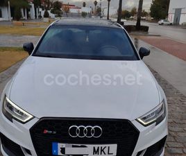 AUDI A3 SPORTBACK RS3 AUDI RS3 SPORTBACK 2.5 TFSI S TRONIC QUATTRO