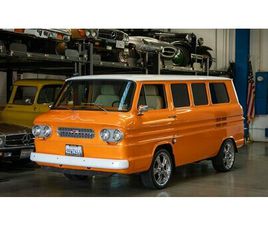 1963 CHEVROLET CORVAIR ORANGE AUTOMATIQUE CONDUITE À GAUC...