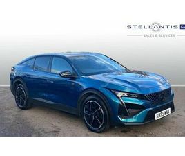 PEUGEOT 408 1.2 HYBRID GT FASTBACK 5DR PETROL HYBRID E-DSC6 EURO 6 (START/STOP) (136 PS)