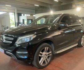 MERCEDES GLE GLE 250 MERCEDES-BENZ GLE GLE 250 D 4-MATIC EXCLUSIVE 204CV