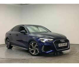 AUDI A3 AUDI A3 30 TFSI S LINE 4DR S TRONIC