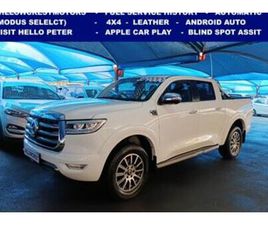 GREAT WALL MOTORS P-SERIES 2021 GWM P-SERIES PV 2.0 TD LT 4X4 AUTO DOUBLE-CAB