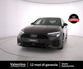 AUDI A3 A3 4ª SERIE A3 SPB 35 TDI S TRONIC S LINE EDITION