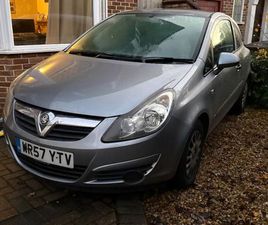 VAUXHALL CORSA VAUXHALL, CORSA, HATCHBACK, 2008, MANUAL, 998 (CC), 3 DOORS
