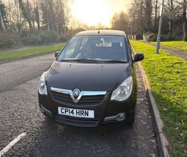 VAUXHALL AGILA VAUXHALL, AGILA, HATCHBACK, 2014, MANUAL, 996 (CC), 5 DOORS