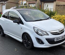 2013 VAUXHALL CORSA 1.2 LIMITED EDITION 3DR HATCHBACK PETROL MANUAL