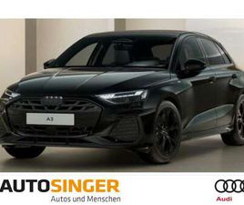 AUDI A3 SPORTBACK SPORTBACK S LINE TFSI QU AHK*SONOS*PANO*OPTIK