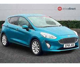 FORD FIESTA 2018 FORD FIESTA 1.0 ECOBOOST 125 TITANIUM X 5DR HATCHBACK PETROL MANUAL