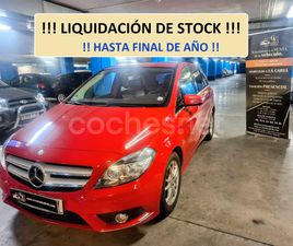 MERCEDES CLASSE B B 180 MERCEDES-BENZ CLASE B B 180 BLUEEFFICIENCY