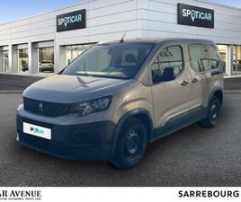 PEUGEOT RIFTER 1.2 PURETECH 110CH S&S STANDARD ACTIVE PACK