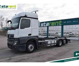 MERCEDES ACTROS MERCEDES-BENZ ACTROS 2645L RETARDER MIRROR CAM NAVI LIFTACHSE TRANSPORTER / KASTENWAGEN