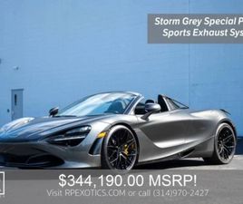2020 MCLAREN 720S SPIDER CONVERTIBLE 2D