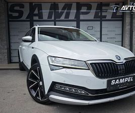 SKODA SUPERB COMBI SCOUT ŠKODA SUPERB 2.0 TDI SCOUT COMBI - LED LUČI - AKTIVNI TEMPOMAT