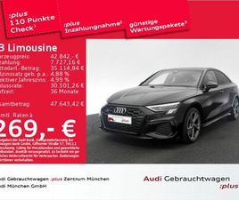 AUDI A3 S3 AUDI S3 LIMOUSINE TFSI S TRONIC ACC/VIRTUAL/NAVI+