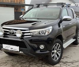 TOYOTA HILUX DOUBLE CABINE TOYOTA HILUX 2.4D 4X4 AVT. INVINCIBLE XENON-NAVI-USNJE-KAM-GRET