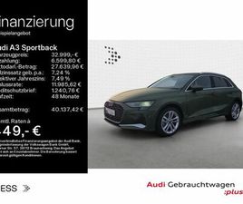 AUDI A3 SPORTBACK 30 TFSI AUDI A3 SPORTBACK 30 TFSI ADVANCED*NAVI-PLUS*KAMERA*H