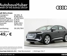 AUDI Q4 E-TRON 40 S LINE AHK SHZ HUD VIRTUAL KAM.