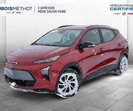 CHEVROLET BOLT EUV LT VOITURE 100% ELECTRIQUE SIEGE+VOLANT CHAUF
