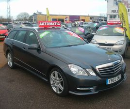 2013 (62) - AUTOMATIC 2.1 E220 CDI BLUEEFFICIENCY SPORT ESTATE 5DR DIESEL G-TRONIC+