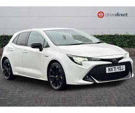 TOYOTA COROLLA 2021 TOYOTA COROLLA 2.0 VVT-I HYBRID GR SPORT 5DR CVT HATCHBACK PETROL/ELECTRIC AUTOMATIC