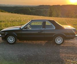 BMW 320I E30 BAUR CABRIO VFL 6 ZYLINDER SCHWARZ TAUSCH MÖGLICH