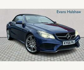 3.0 E350D V6 AMG LINE EDITION CABRIOLET G-TRONIC+ EURO 6 (START/STOP) 2DR