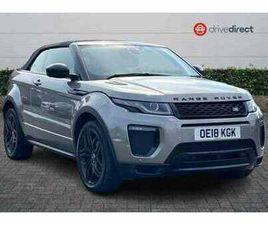2018 LAND ROVER RANGE ROVER EVOQUE 2.0 TD4 HSE DYNAMIC LUX 2DR AUTO CONVERTIBLE DIESEL AUTOMATIC