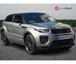 LAND ROVER RANGE ROVER EVOQUE COUPE TD4 2019 LAND ROVER RANGE ROVER EVOQUE 2.0 TD4 HSE DYNAMIC 3DR AUTO COUPE DIESEL AUTOMATIC