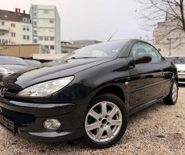 PEUGEOT 206 CC PEUGEOT 206 CC FILOU/KLIMATR./ALLWETTER/SERVO/TÜV 04-27
