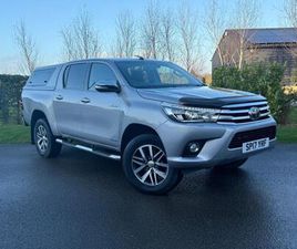 2017 TOYOTA HILUX INVINCIBLE D/CAB PICK UP 2.4 D-4D ** NO VAT ** PICK UP DIESEL MANUAL