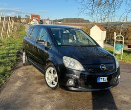 OPEL ZAFIRA OPC OPEL ZAFIRA B OPC 241PS 7SITZER