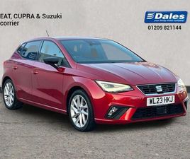 2023 SEAT IBIZA IBIZA 1.0 TSI 95 FR 5DR HATCHBACK HATCHBACK PETROL MANUAL