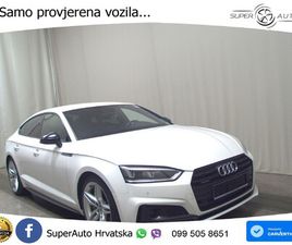 AUDI A5 SB 45 TDI QUATTRO AUT. S LINE 231 KS, LED+ACC+VIRT+GR SJED+HEAD+KAM+PARK