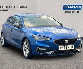 2025 SEAT LEON 1.5 TSI 150 FR (DRIVER ASSISTANCE PACK) HATCHBACK PETROL MANUAL