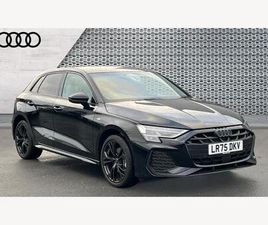 AUDI A3 SPORTBACK 1.5 TFSIE BLACK EDITION SPORTBACK S TRONIC EURO 6 (START/STOP) 5DR 17.9KWH